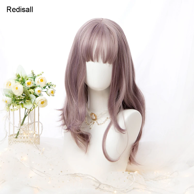 Парик в стиле Харадзюку Лолита милые длинные волнистые синтетические волосы с