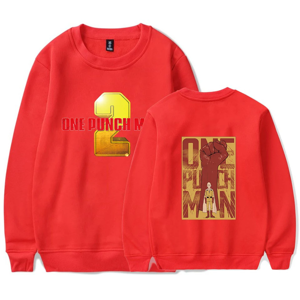 

One Punch Man Season 2 Fashion Anime O-Neck Women/Men Long Sleeve Sweatshirts 2020 New Arrival Harajuku Streetwear Clothes