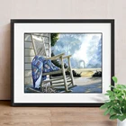 Мультяшная мозаика, полная картина из смолы 5D, сделай сам, алмазная живопись, кресло-качалка, алмазная вышивка, мультяшное украшение для дома