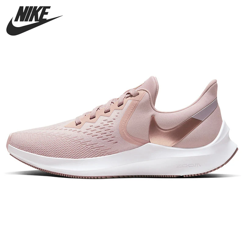 Новые оригинальные Кроссовки NIKE WMNS ZOOM WINFLO 6 женские кроссовки для бега |