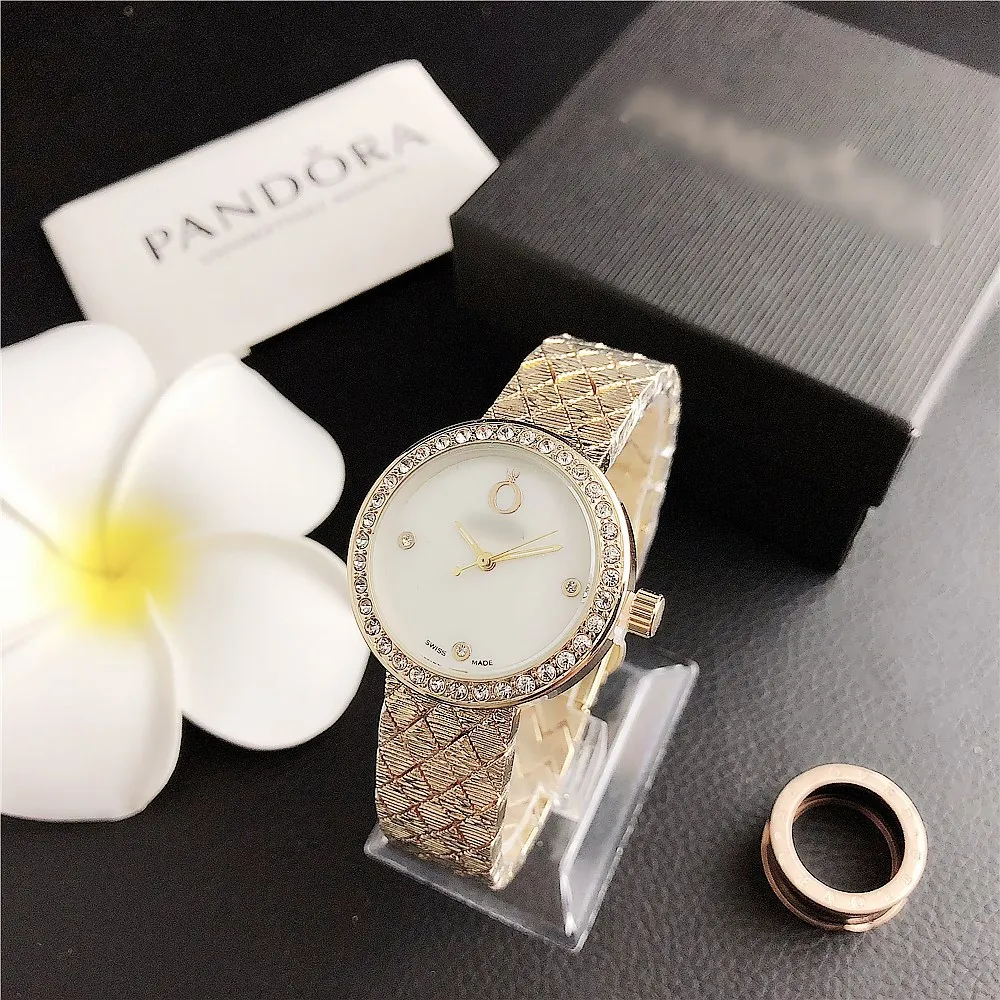 

2021WD high-grade mother-of-pearl face bracelet watch European and American brand watches foreign trade explosion multi-color st