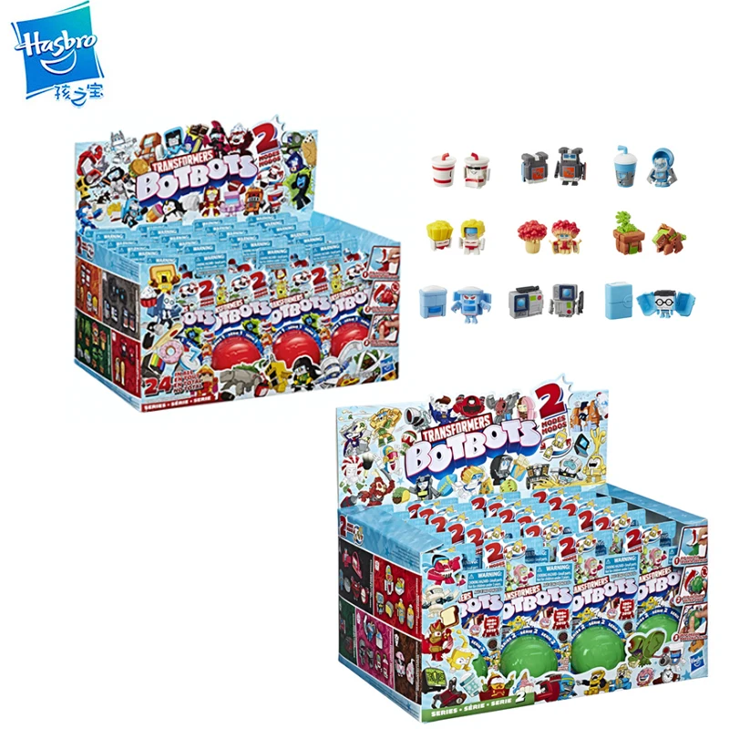 

Hasbro Transformers Car Robot Toys Blind Box BotBots Toys Funny Transforming Collection Action Figure Gift