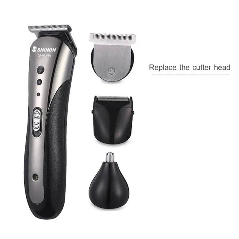 

3 In 1 Pro Electric Hair Clipper Digital Hair Trimmer Rechargeable Hair Clipper Cordless Haircut