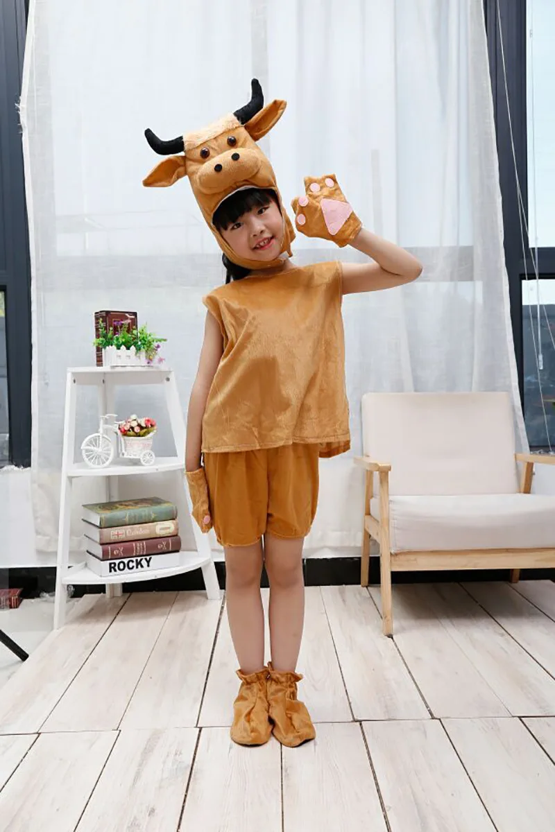 Детский комбинезон Purim для косплея с животными из мультфильмов коротким рукавом|