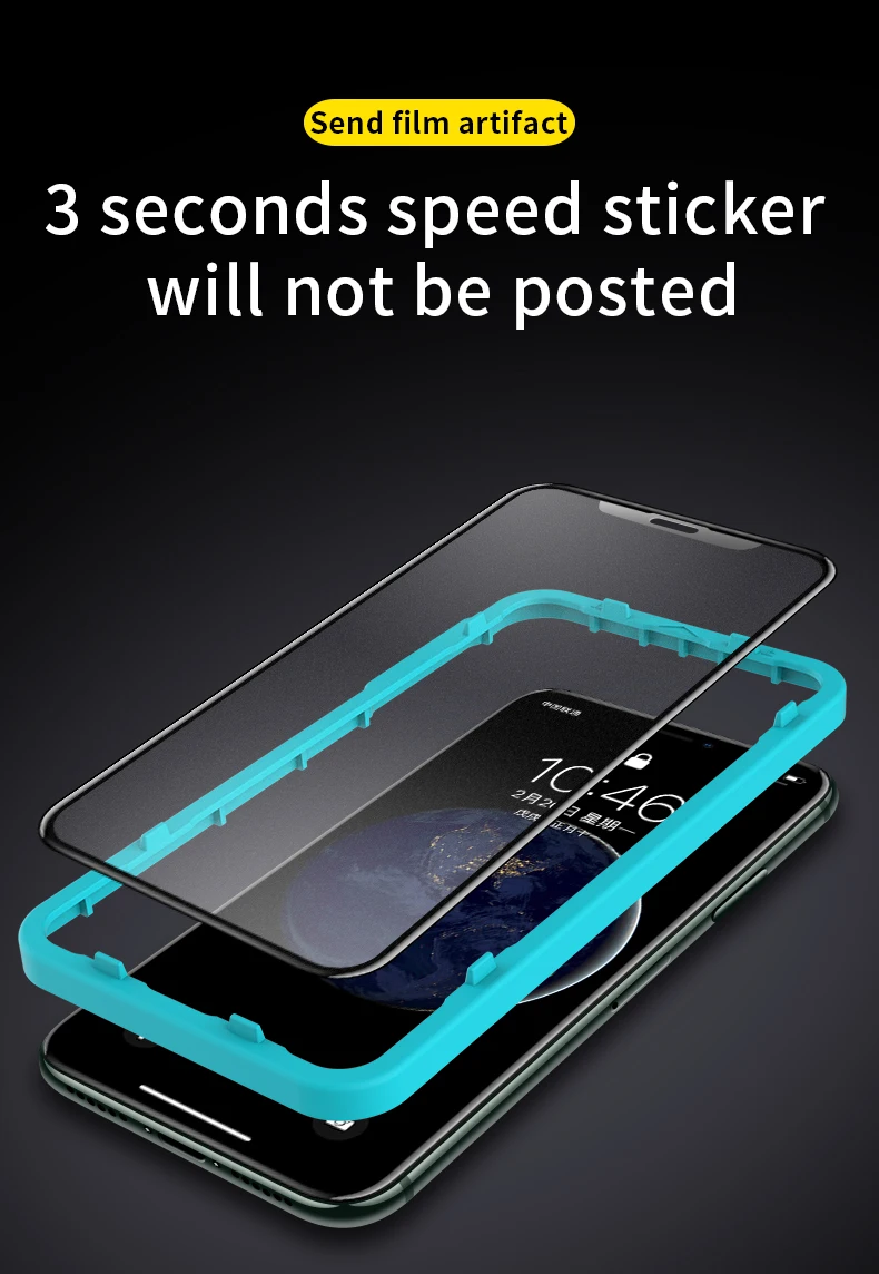 SmartDevil, матовое закаленное стекло для iphone 11 pro max, полное покрытие, защитная пленка, защита экрана 3 H, изогнутая, HD, жесткая пленка