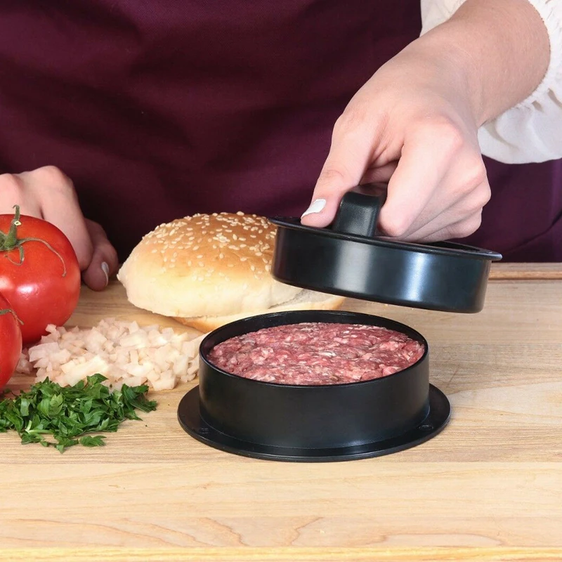Антипригарный пресс для гамбургеров с начинкой 125 мм x 60 Слайдеры формы