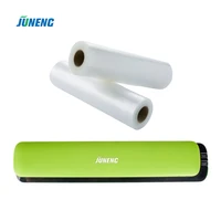 juneng green vacuum sealer with kitchen food vacuum bag storage plastic rolls food fresh long keeping 20cm500cm