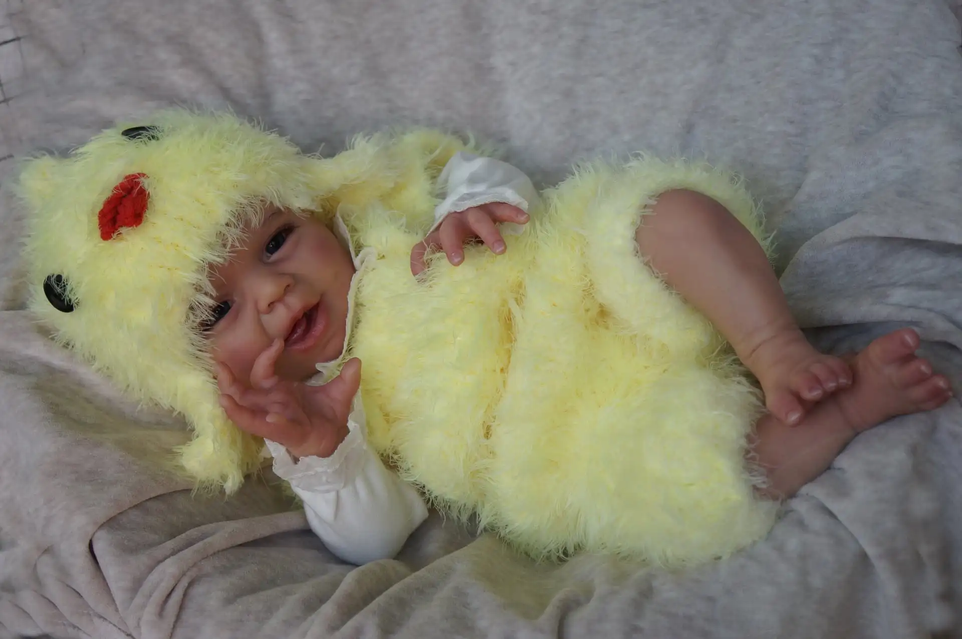 Кукла реборн Мягкая силиконовая с видимыми венами 50 см | Игрушки и хобби