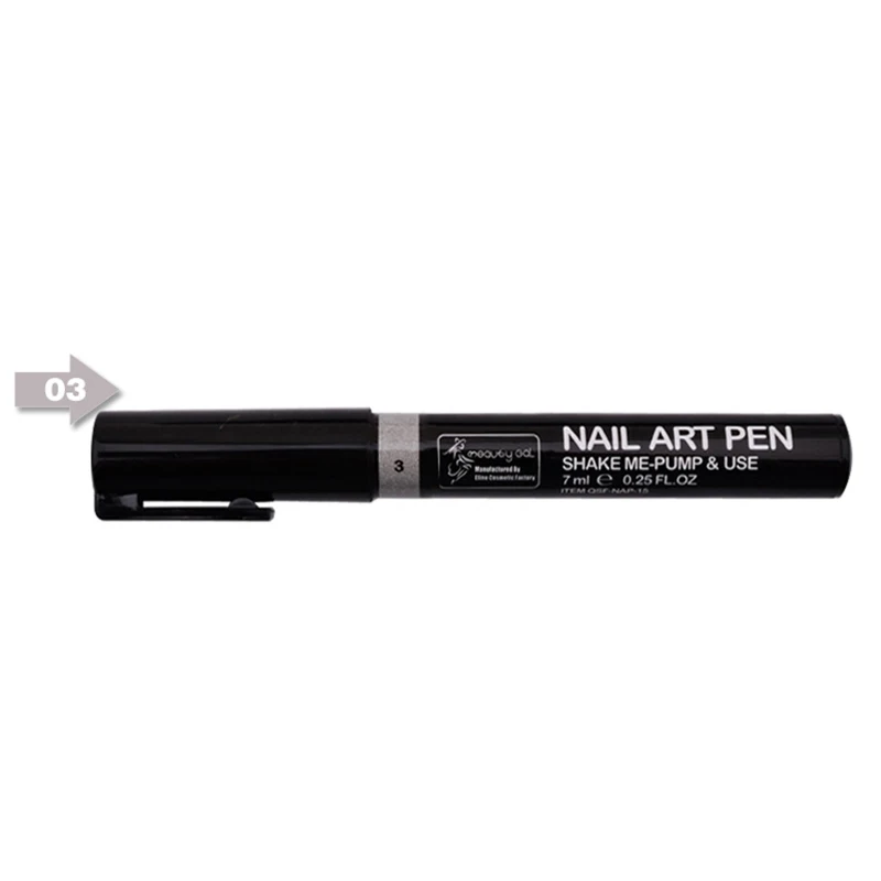 

Nail Polish Pen Multi-color Painted Pens Stained Point for Nails Art DIY Decoration Tools Durable Portable Tips on Nail