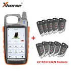 XHORSE VVDI KEY TOOL MAX пульт дистанционного управления и генератор микросхем с 10 шт. универсальных пультов дистанционного управления XKKF02EN с функцией ID48 96 бит