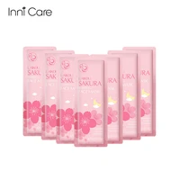 7pcs sakura face mask ration pack facial sleeping cream mask no washing moisturizing nourishing skin firm beauty face care
