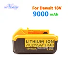 Новый оригинальный аккумулятор 20 в 9.0Ah MAX XR, сменный электроинструмент для DeWalt DCB184 DCB181 DCB182 DCB200 DCB205 18 вольт 20 вольт, аккумулятор