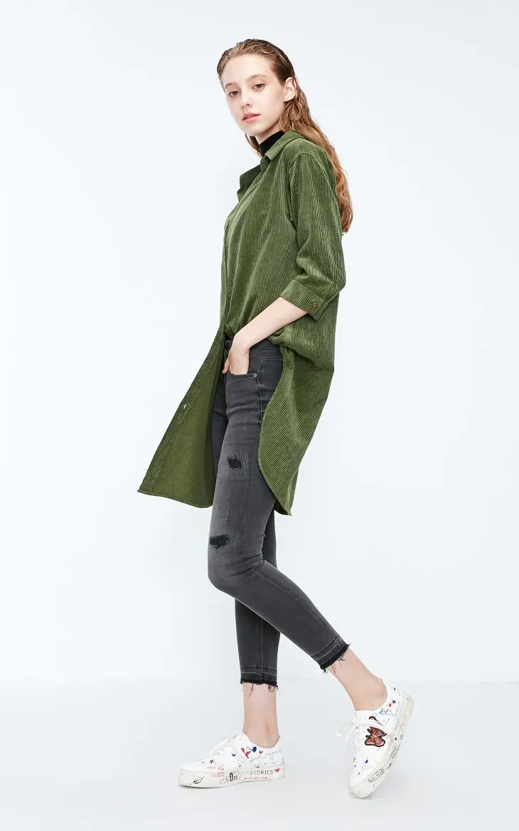 Vero Moda Новые поступления OL Стиль Круглый вырез из двух частей 3/4 рукава платье | 318431508