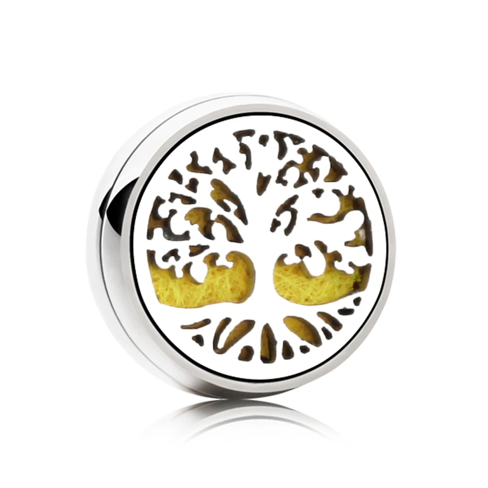 Зажим-медальон для ароматерапии 12 мм из нержавеющей стали | Украшения и