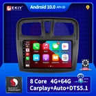 Автомагнитола 2DIN для Renault Sandero Symbol 2014-2017, мультимедийный проигрыватель с дисплеем, навигацией и стереозвуком для автомобиля