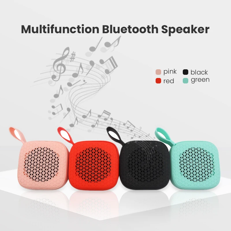 Новая уличная портативная мини Bluetooth колонка с сабвуфером беспроводная