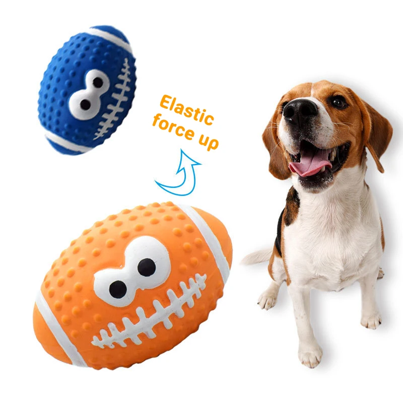 

Interactive Pet Dog Toys Dog Ball Toy For Small Medium Large Dogs Funny Training Pet Rubber Balls Bite Resistant Puppy Chew Toy
