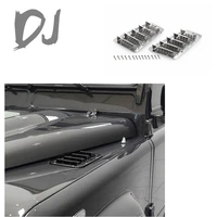 dj fender cover inlet cover side air inlet metal modification for traxxas trx4 t4 rc car accessories carro de control remoto
