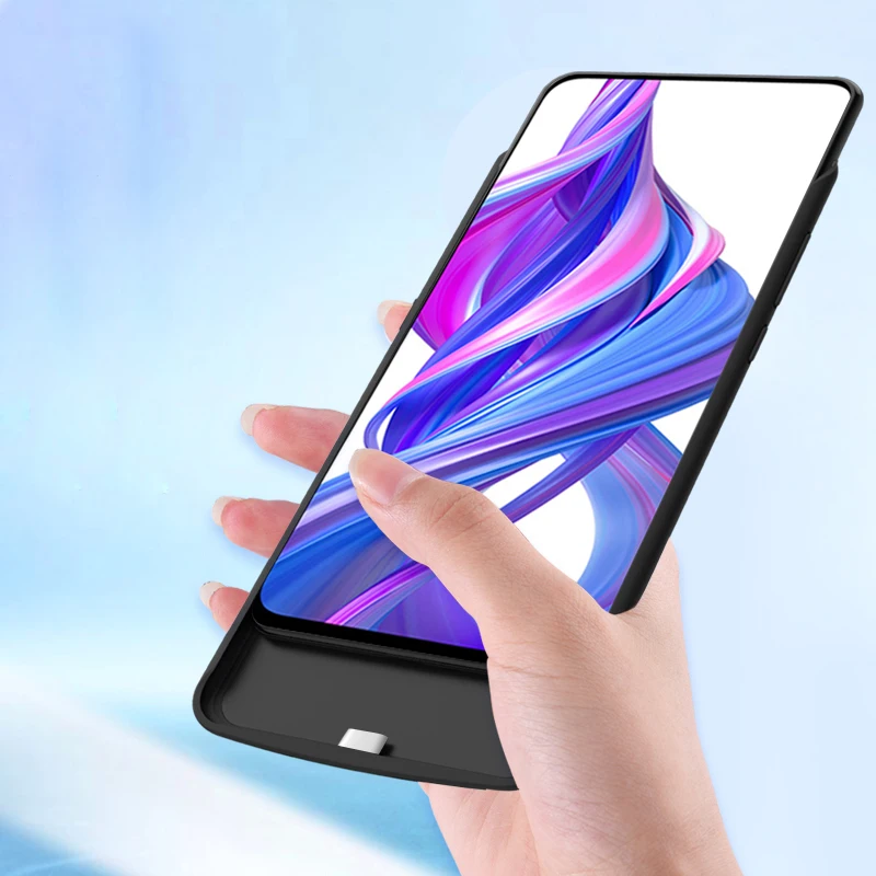 6500 мАч Внешний аккумулятор чехол для huawei Honor V30 Pro ударопрочный зарядное