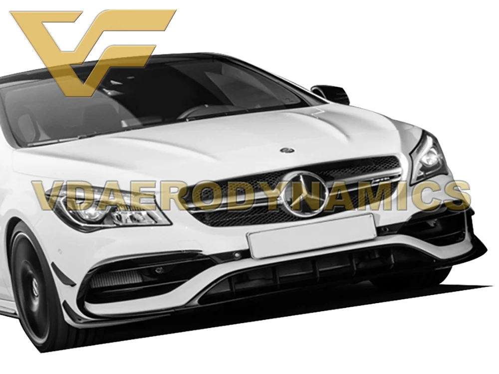 Подходит для 16 18 Benz W117 CLA180 CLA200 CLA220 CLA250 CLA260 CLA45 VAD карбоновые передние бамперы