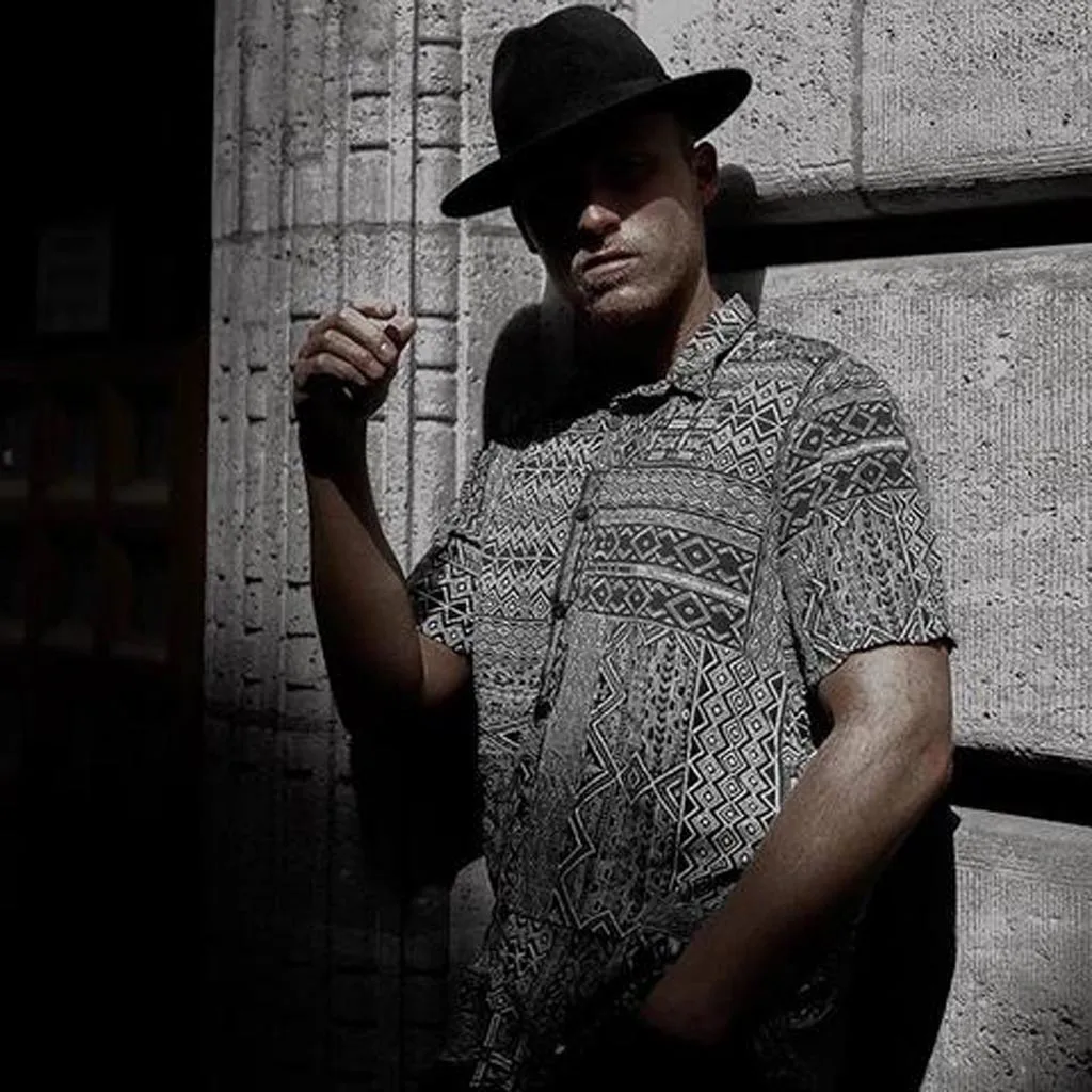 Мужские рубашки мужская рубашка с ретро принтом Мужская Летняя Повседневная