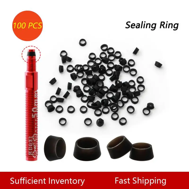 100 шт./лот прочное стабильное Силиконовое уплотнительное кольцо Muqz для