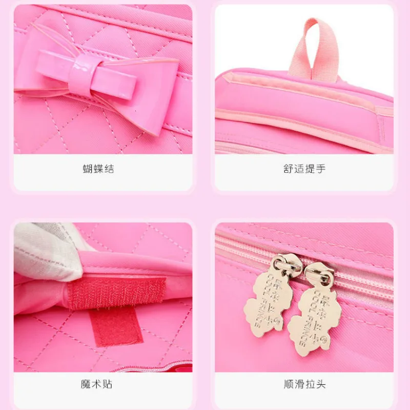 2023 waterproof Children School Bags Girls Backpack Kids Cartoon princess school backpack set Mochila Infantil Primary schoolbag