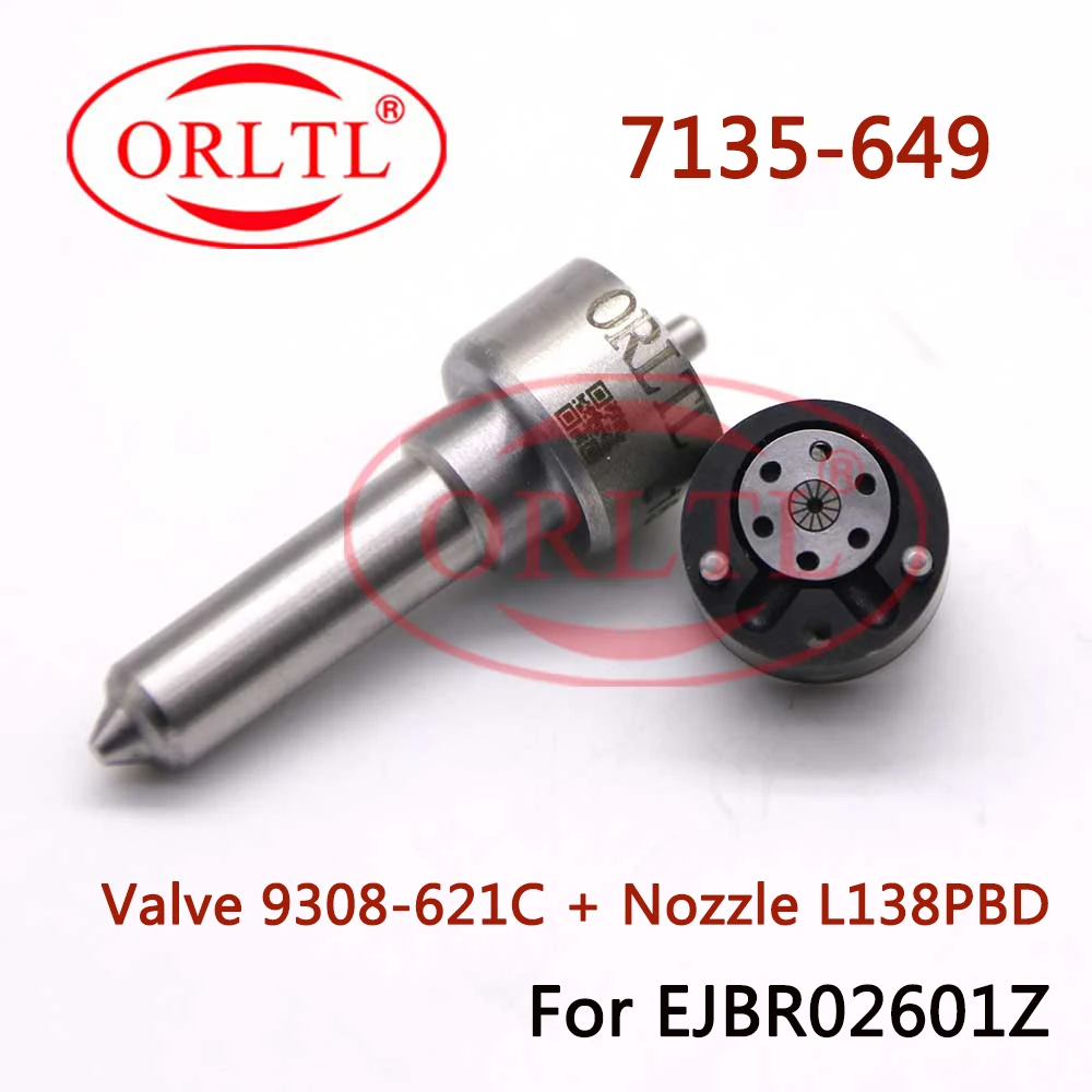 

Оригинальный набор для ремонта топливных форсунок 7135-649 L138PBD и 9308-621C, набор клапанов для Inyector EJBR02601Z Rexton 2.7L