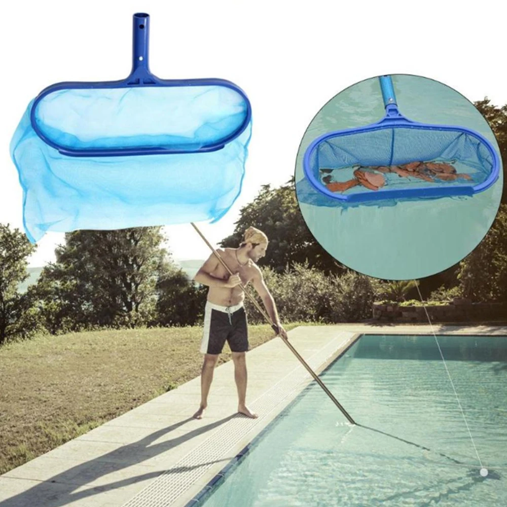

Deep Bag Pool Rake Swimming Leaf Skimmer Net with Fine Mesh for Cleaning Swimming Pools Hot Tubs Spas Fountains