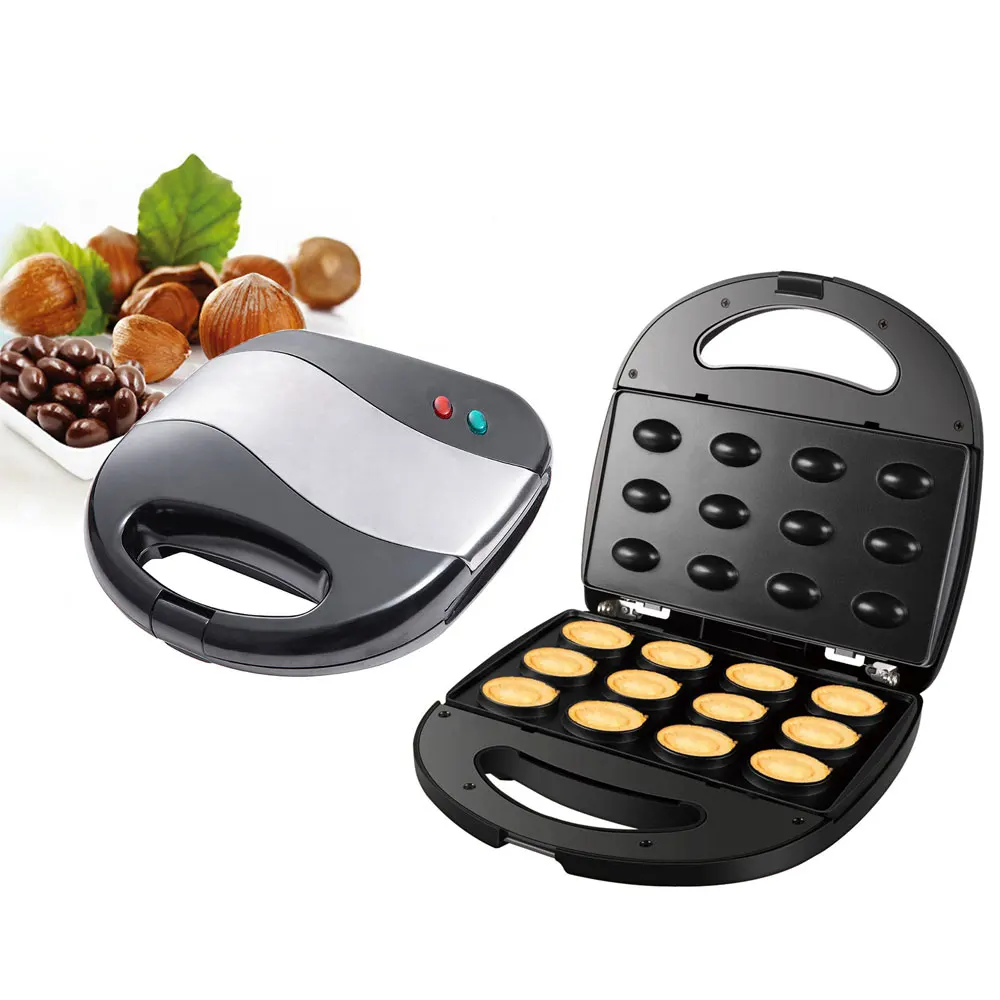 

Mini Electric Walnut Cake Maker Automatic Nut Waffle Bread Machine Sandwich Iron Toaster Baking Breakfast Pan Oven