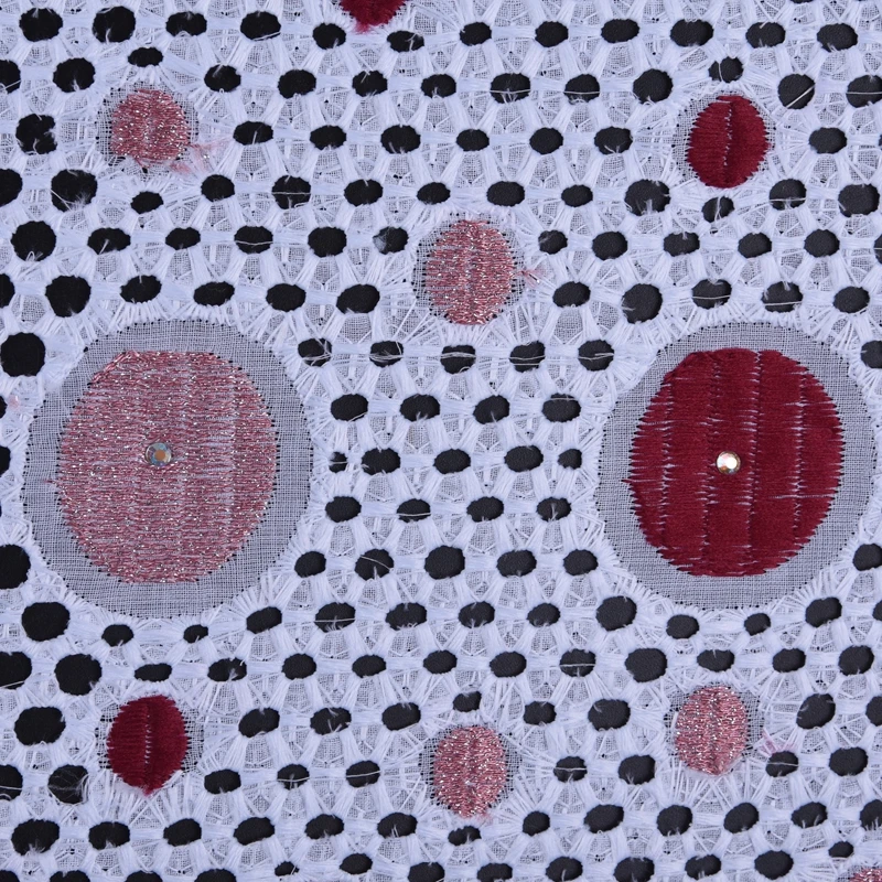 Африканская сухая кружевная ткань высококачественное хлопковое кружево 2020