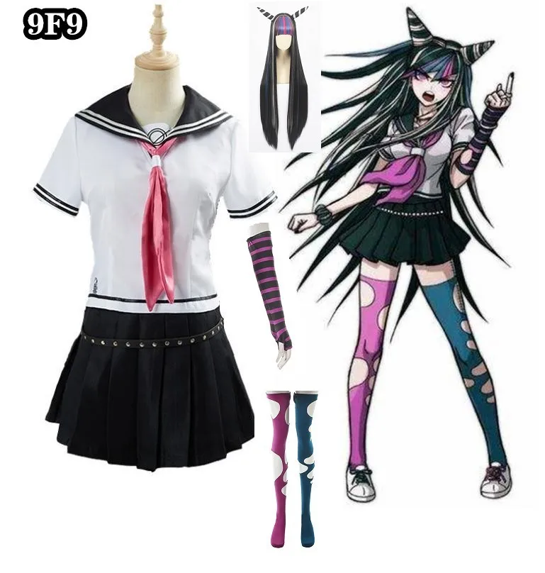 Супер данганронпа Ибуки миода Косплей Костюм Платье Униформа костюм Хэллоуин