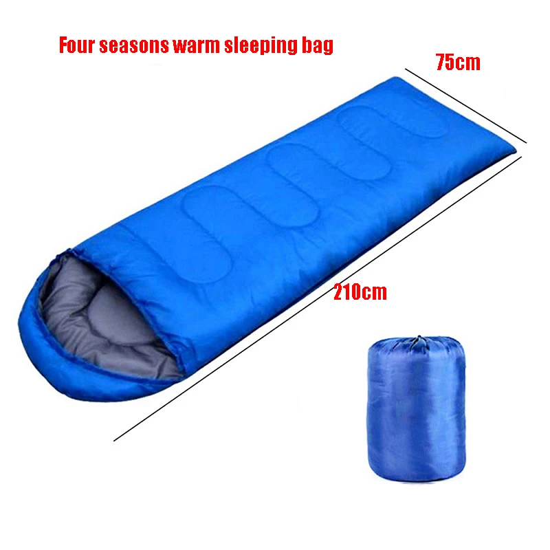 

Rooxin Camping Sleeping Bag, Lightweight 4 Season Warm & Cold Envelope Backpacking Sleeping Bag for Outdoor Traveling Hiking