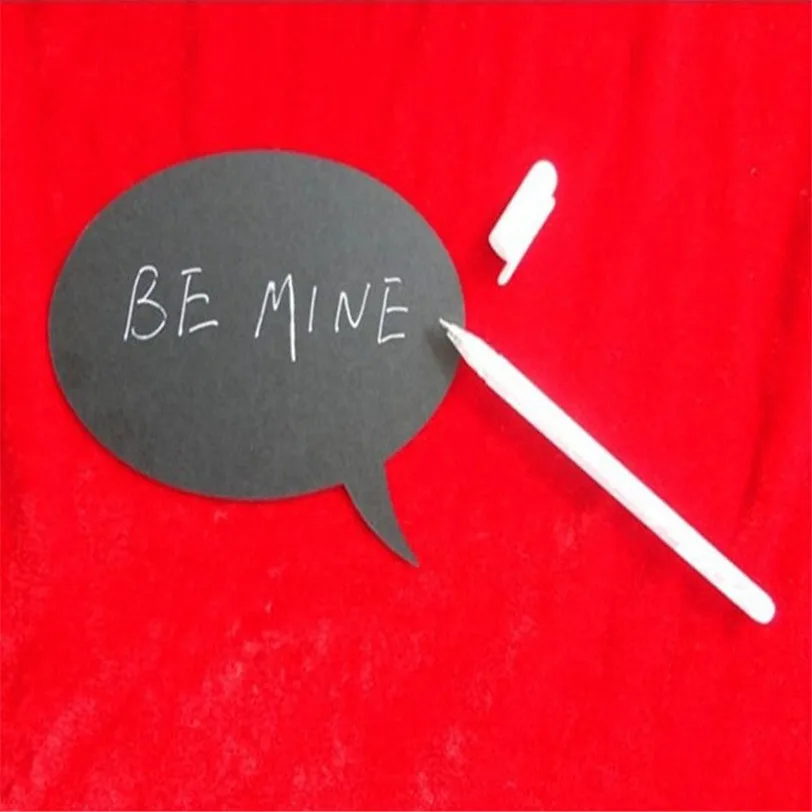 Самодельные Украшения для волос 10 шт Черный карты шт. палочки + Мел клей студийной