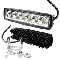 car drl work light 6led 18w daytime running light auxiliary light off road vehicle modified light
