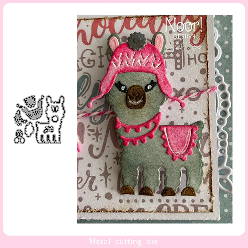 Металлические Вырубные штампы-пазлы с альпакой для скрапбукинга фотоальбома