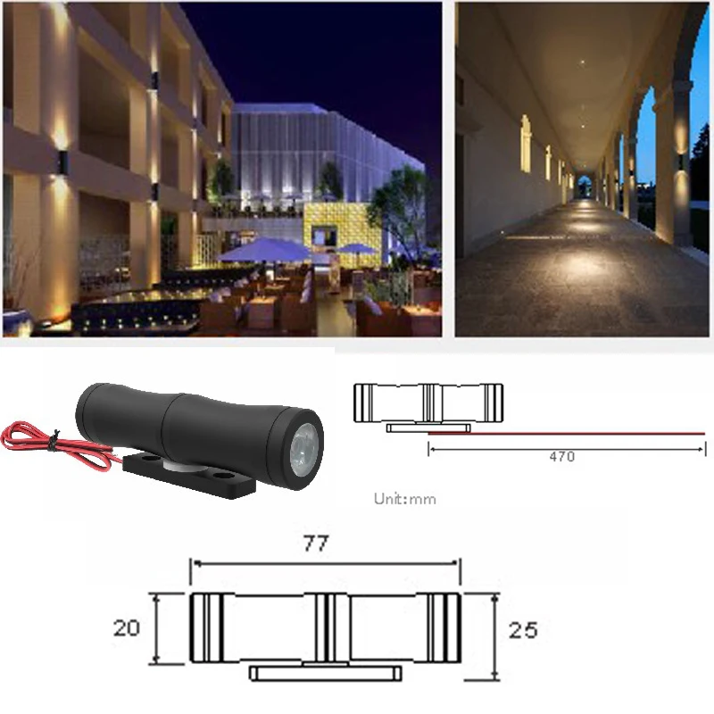 IP65 3W CREE 12V 24V dc водонепроницаемый мини светодиодный настенный светильник для кровать мероприятий на свежем воздухе, гостиничного номера лестницы точечный угол Точечный светильник Инж