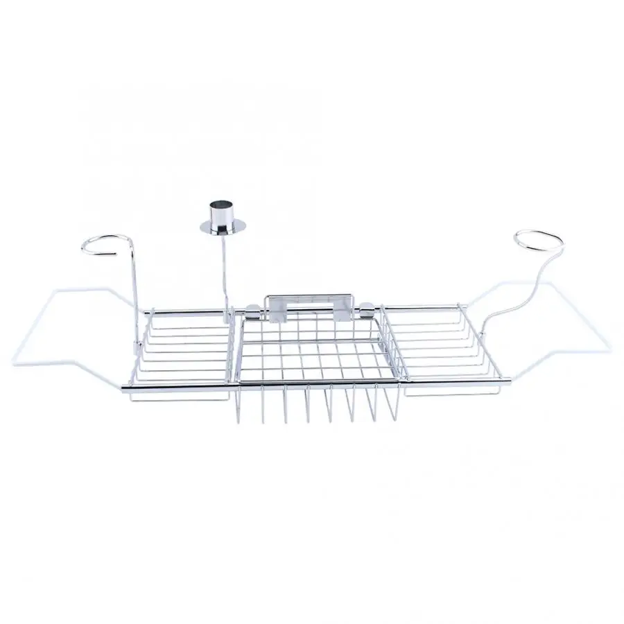 Полка для красного вина ванная комната Ванна Душ ванна Caddy органайзер полка