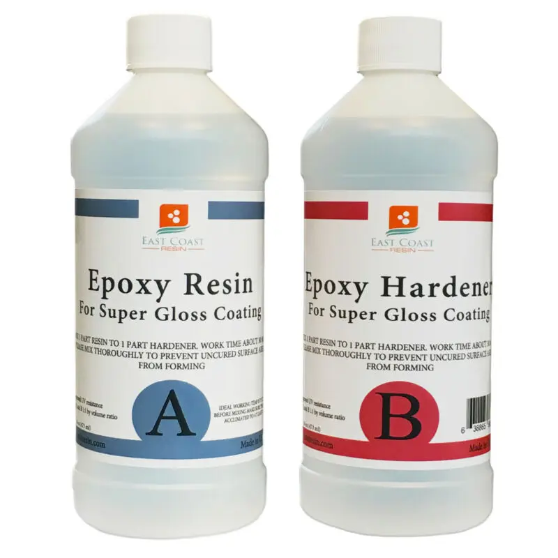 

EPOXY RESIN 32 oz Kit for Super Gloss Coating and Table Tops