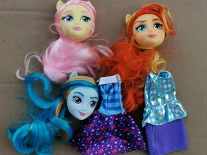 Оригинальная одежда с головой, милая маленькая лошадка, принцесса, игрушечный домик, подарок для девочек на день рождения, 30 см