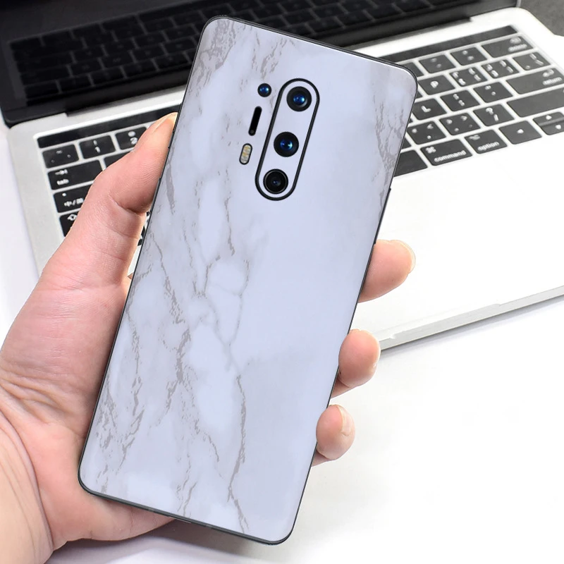 

Dropshipping Marbling Stickers For OnePlus 8 Pro 8T 7 7T OnePlus8 OnePlus7 OnePlus6 6 6T 1+8T Phone Protector Soft Back Film