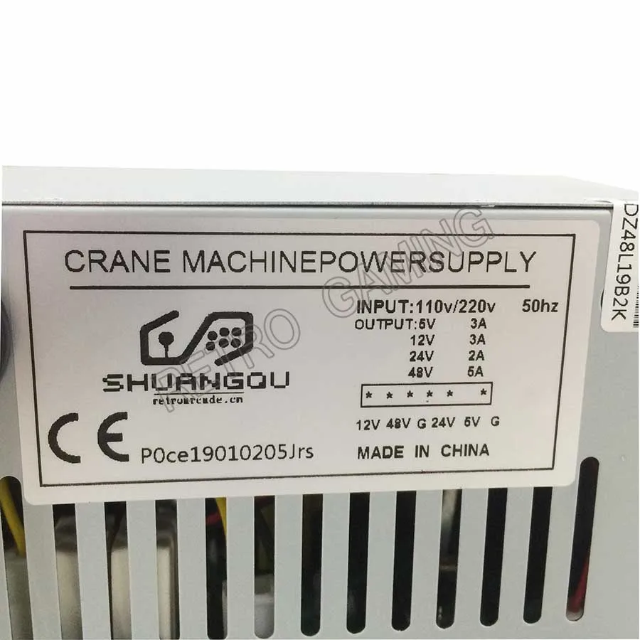 Знак CE аркадная игра 110/220V Переключая Мощность питания с выходной мощностью
