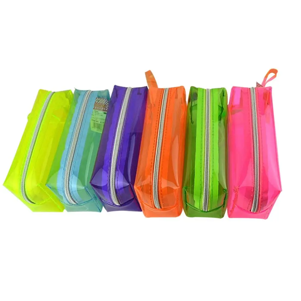 Инновационный прозрачный чехол-карандаш карамельных цветов для мужчин и женщин