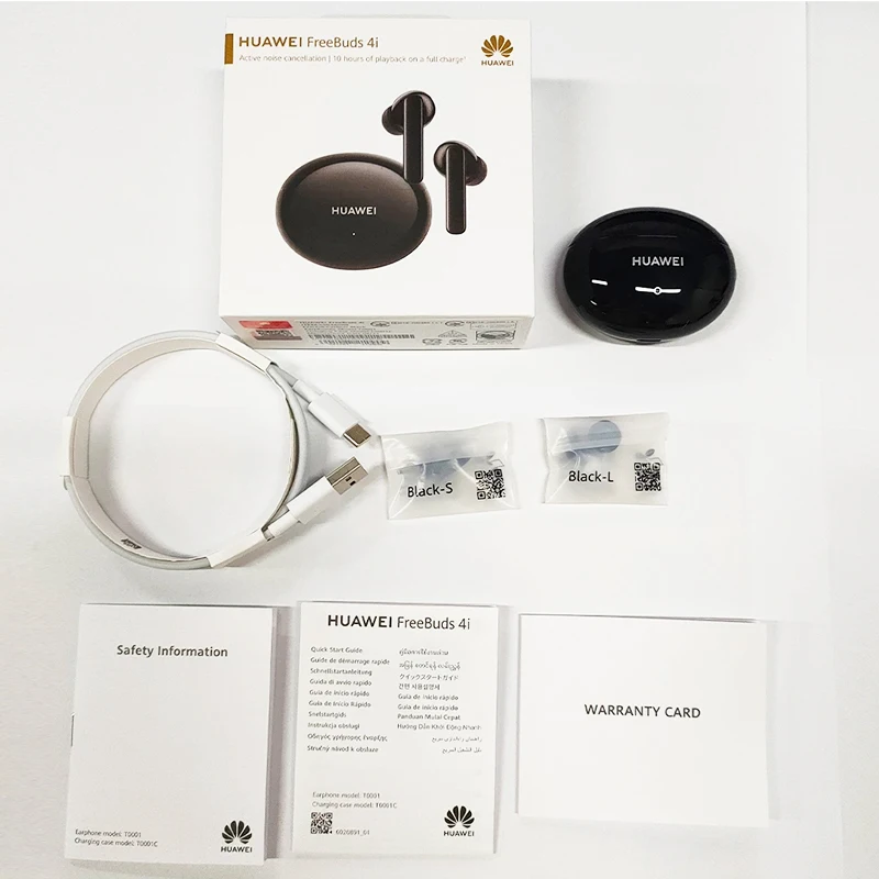 

Huawei FreeBuds 4i New Bluetooth 5.2 Pure Sound Quality Wireless Headphones For Mate 30 Pro P40 Global Version