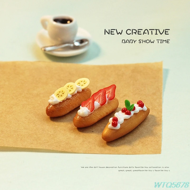 

DIY Mini Miniature Fairy Garden Ornament Decor Bread Doll Accessories