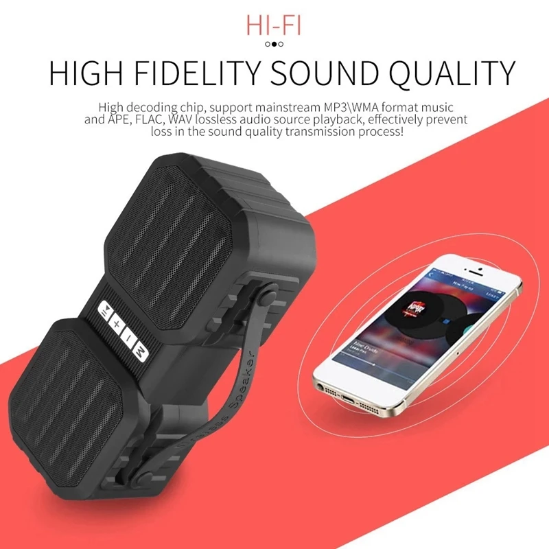 X8 беспроводной Bluetooth динамик Портативный HiFi Многофункциональный Soundbox TWS стерео
