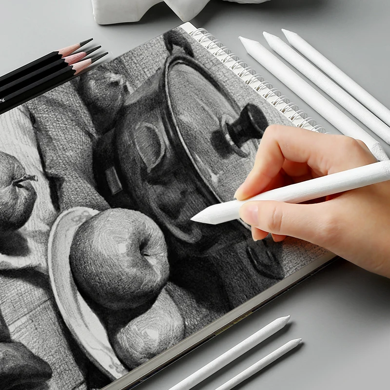 

3Pcs/6Pcs Sketch Paper Pen Eraser Marker Paper Sketch Art Painting Supplies Painting Pen For School Students Stationery Supplies