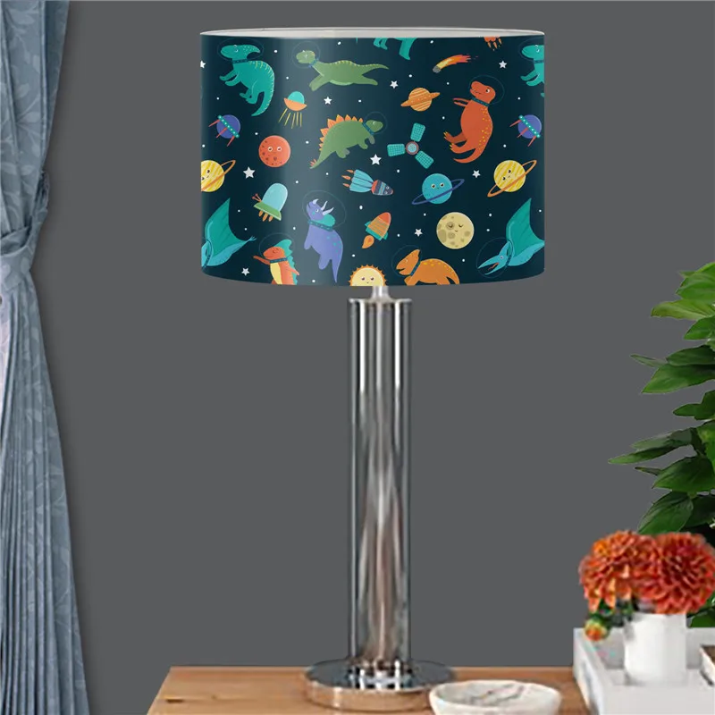 

Lamp Shade for Kids Bedroom Cartoon Dinosaurs Lamp Shape PVC Lamp Cover Table Lamps Floor Lamp Bedroom Living Room Lampshades