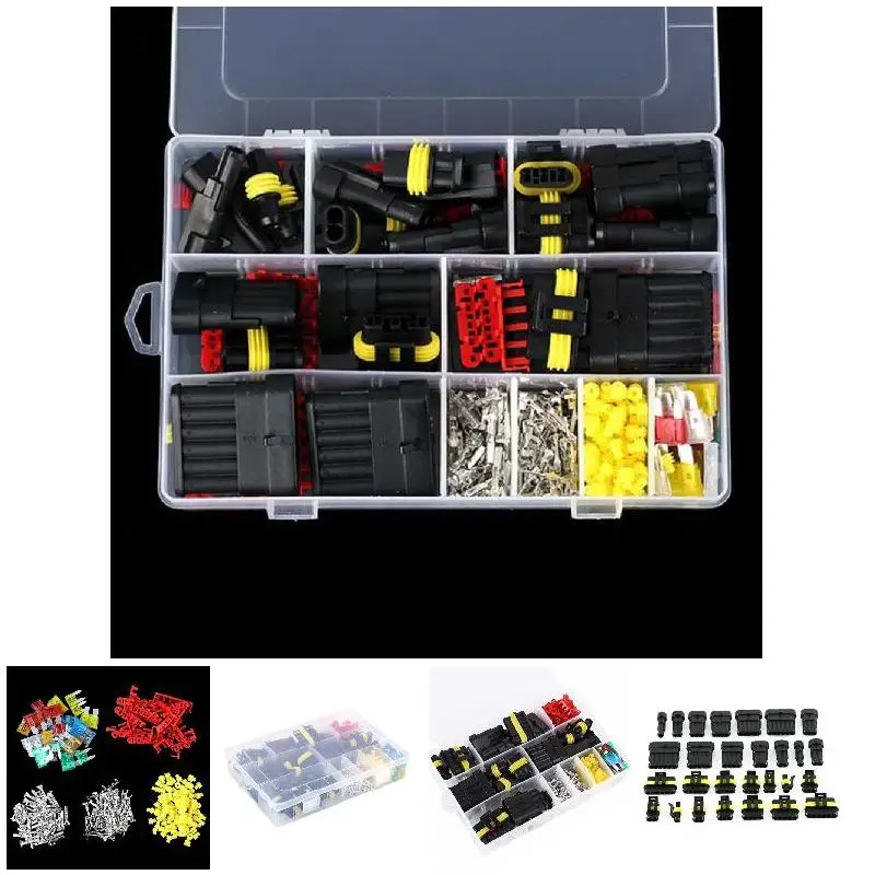 240 шт. несколько Pin автомобиля Водонепроницаемый Электрический терминала разъем