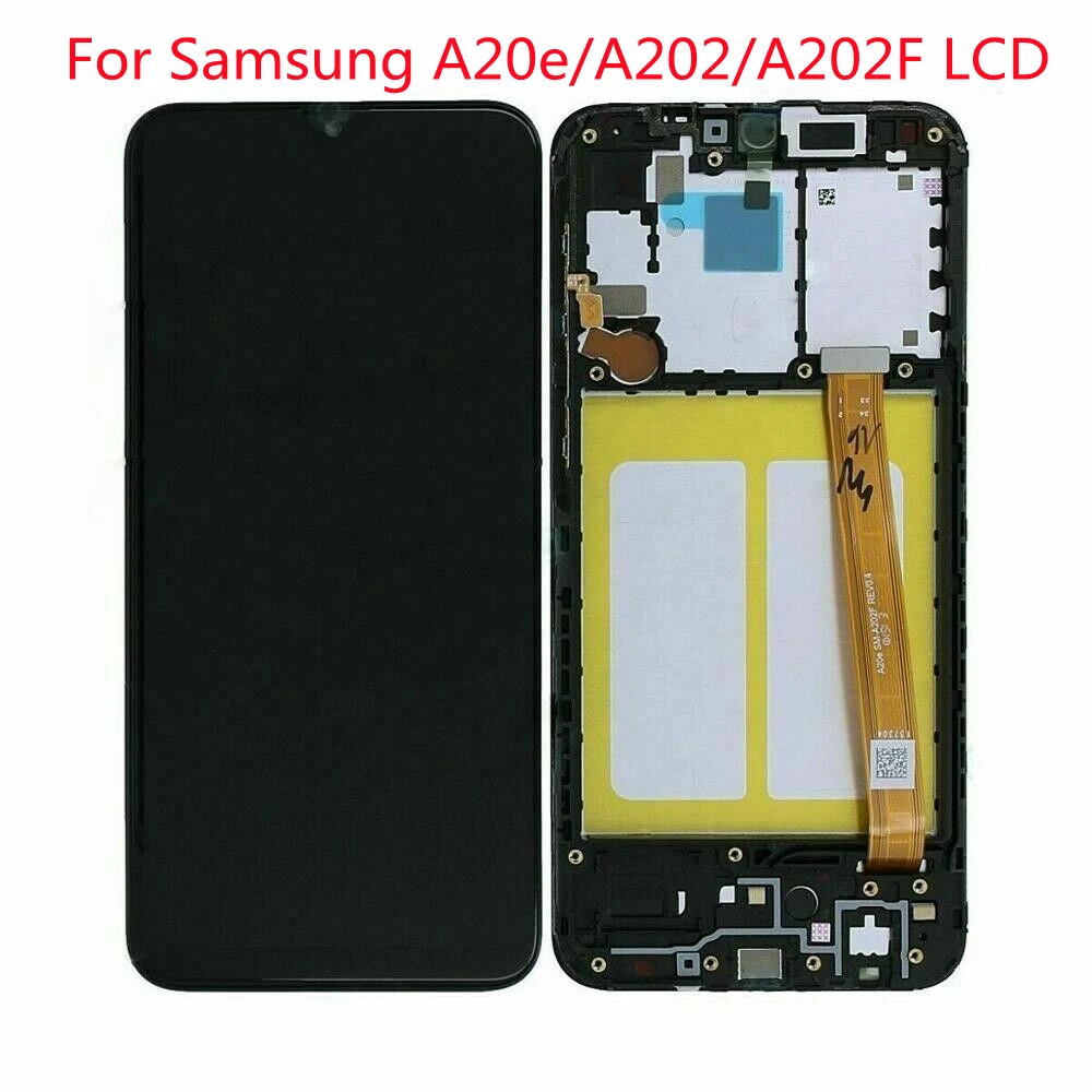 

Original Samsung Galaxy A20e LCD touch screen digitizer assembly for A202 A202F A20e Can be wholesale